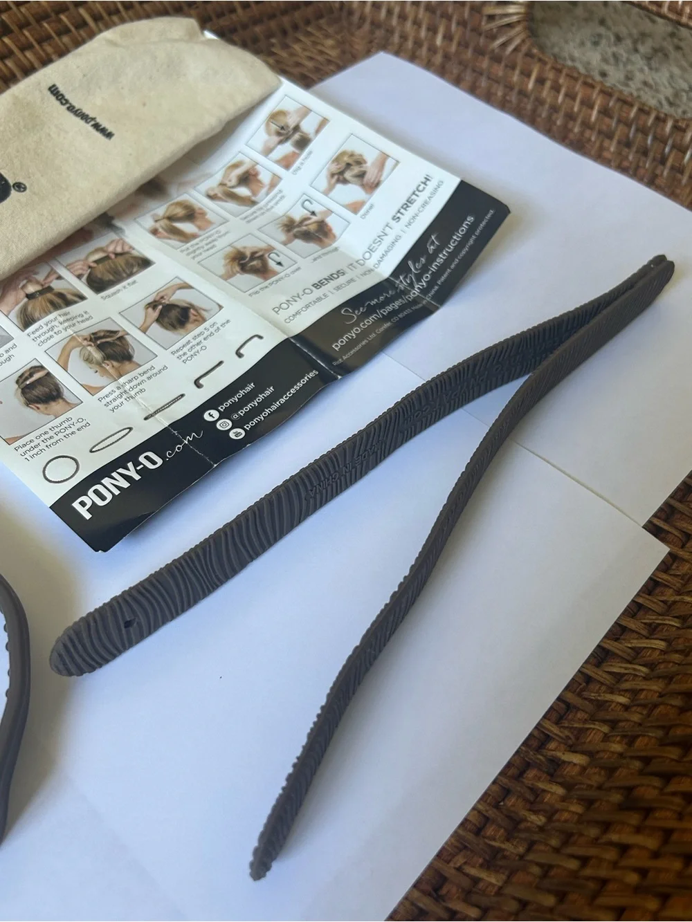 PONY-O Hair Styling Bundle | Original PONY-O + Bun Barz Tool w/ Storage Pouch